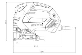 Лобзик Metabo STEB 140 601402000