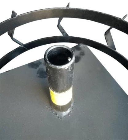 Грунтозацеп с кронштейном 320/90  арт.71/3/47