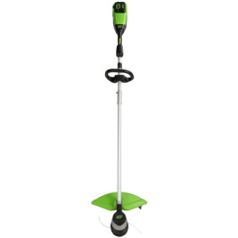 Триммер аккумуляторный Greenworks Арт. 2108307UB, 60V, 40 см, бесщеточный, c АКБ 1х4Ач и ЗУ