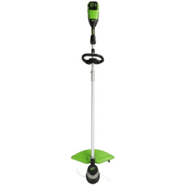 Триммер аккумуляторный Greenworks Арт. 2108307UB, 60V, 40 см, бесщеточный, c АКБ 1х4Ач и ЗУ