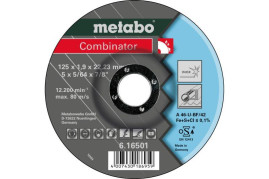 Отрезной круг Metabo 125х1,9х22,23мм Combinator Inox HydroResist A 46-U изогнутый  616501000