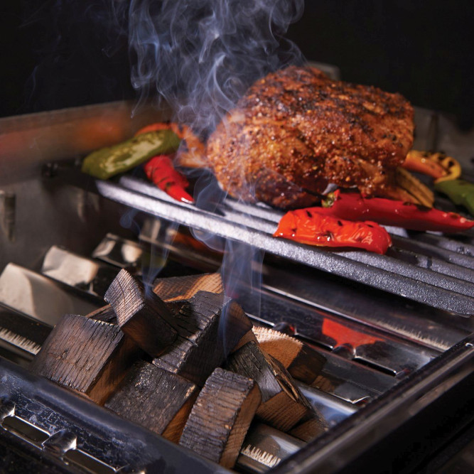 ДРОВА ДЛЯ КОПЧЕНИЯ ИЗ РОМОВЫХ БОЧЕК Broil King