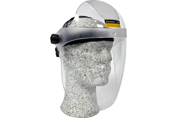 Щиток защитный поликарбонатный CHAMPION (с наголовником)