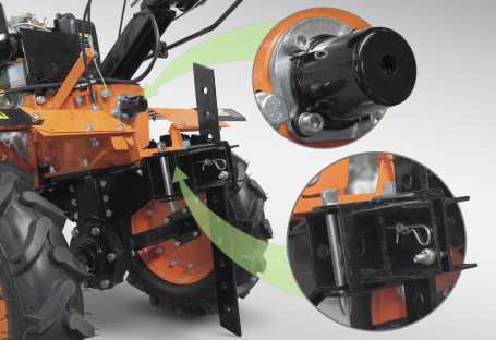 Мотоблок бензиновый Carver MT-900DE