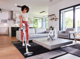 Пылесос беспроводной вертикальный аккумуляторный Greenworks 4701107UB, 24V,  с 1хАКБ 4 Ач и ЗУ