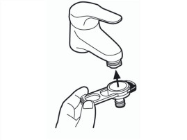 Штуцер без резьбы с аэратором GARDENA 08187-20.000.00