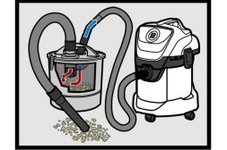 Фильтр для золы Premium 20л с металлическим шлангом 1м и трубки 230мм к WD 2 - WD 6 Karcher 2.863-161.0