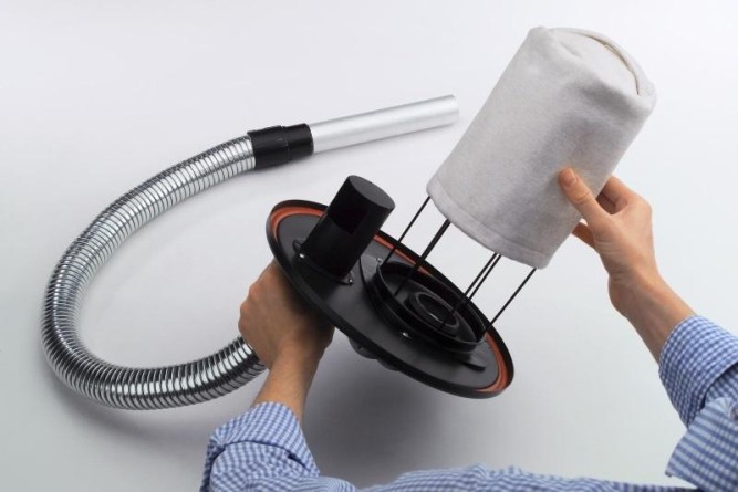 Фильтр для золы Premium 20л с металлическим шлангом 1м и трубки 230мм к WD 2 - WD 6 Karcher 2.863-161.0