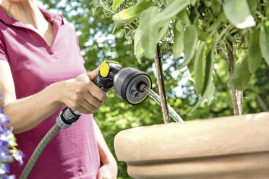 Пистолет поливочный Premium металлический многофункциональный Karcher 2.645-271.0