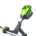 Триммер аккумуляторный Greenworks TB201H, 82V, 2,0 кВт, 46 см, c трехлопастным ножом и кусторезом, бесщеточный, с 1хАКБ 8 Ач и ЗУ