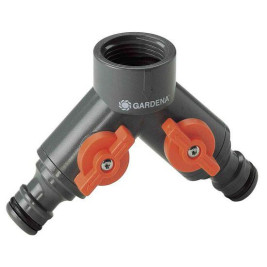 1" Распределитель 2-х канальный GARDENA 00940-20.000.00