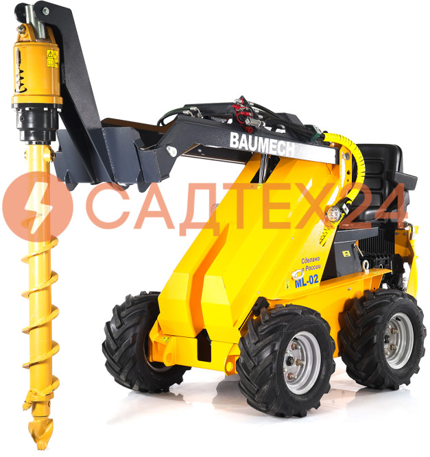 Шнек для гидровращателя Delta SА4 (кат.I-II) D150 мм, L 1200 мм, H-d65