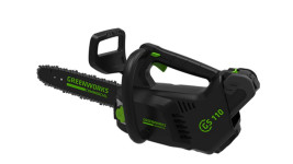 Одноручная цепная пила аккумуляторная Greenworks GD40TCS 40V (25 см) без АКБ и ЗУ