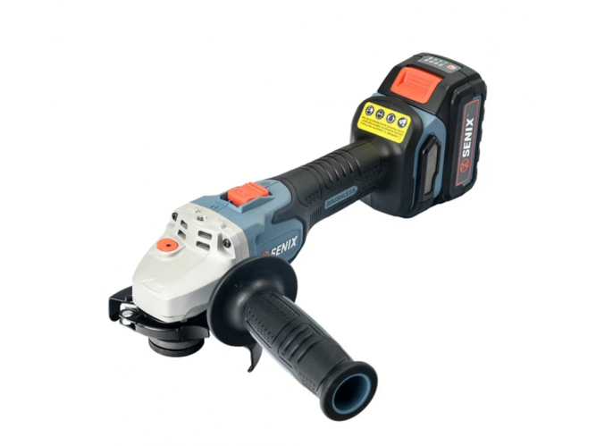 Шлифмашина угловая аккумуляторная SENIX PAX2125-M2-EU акк 4 А*ч и ЗУ