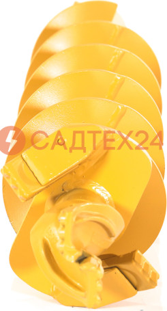 Шнек для гидровращателя Delta SА4 (кат.I-II) D200 мм, L1200 мм, H-d65, 26,5 кг