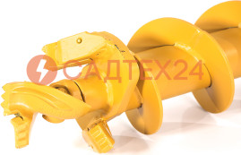 Шнек для гидровращателя Delta SА4 (кат.I-II) D200 мм, L1200 мм, H-d65, 26,5 кг