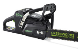 Аккумуляторная Бесщёточная Цепная пила Greenworks 82V (45 см) 2,5 А.ч. АКБ и ЗУ