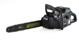 Аккумуляторная Бесщёточная Цепная пила Greenworks 82V (45 см) 2,5 А.ч. АКБ и ЗУ