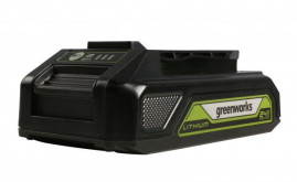 Аккумулятор с USB разъемом Greenworks Арт. 2939207, 24V, 2 Ач