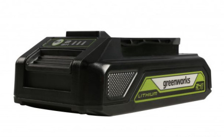 Аккумулятор с USB разъемом Greenworks Арт. 2939207, 24V, 2 Ач