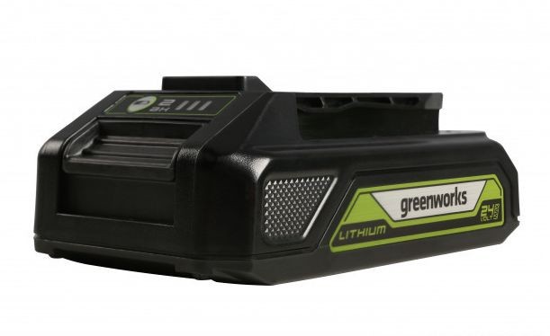 Аккумулятор с USB разъемом Greenworks Арт. 2939207, 24V, 2 Ач