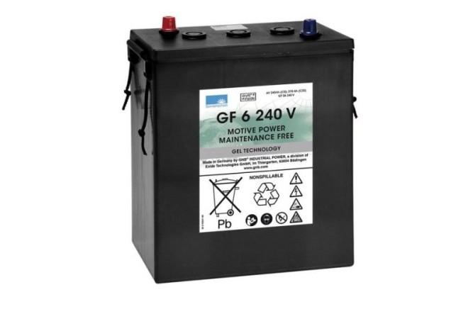 Комплект аккумуляторных батарей Sonnenschein 36В/240Ач необслуживаемые 6штх6В+кабели+ЗУ 9.605-318.0