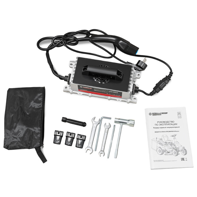 Садовый райдер аккумуляторный МОБИЛ К XPA76 ПРЕМИУМ 60 Вольт