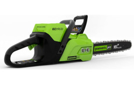 Цепная пила аккумуляторная Greenworks Арт. 2006907, 60V, 40 см, бесщеточная, без АКБ и ЗУ