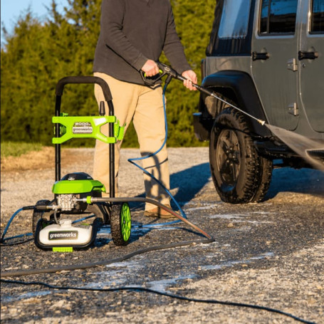 Мойка высокого давления электрическая Greenworks Арт. 5105507, 1800 Вт, 140 бар
