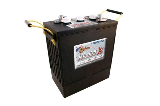 Комплект аккумуляторных батарей U.S.Battery 36В/253Ач малообслуживаемые 6штх6В+кабели+ЗУ 9.605-733.0