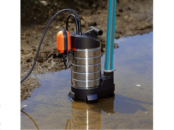 Насос дренажный для грязной воды GARDENA 20000 Inox Premium 01802
