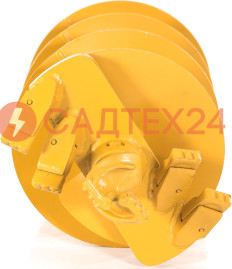 Шнек для гидровращателя Delta SA4 (кат.I-II), D-350, L-1200, H-d65, 41,5 кг