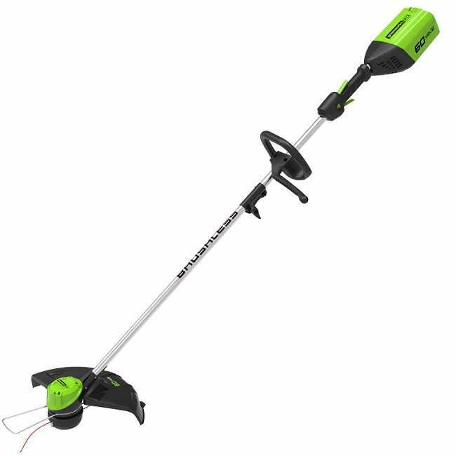 Аккумуляторный Бесщёточный Триммер Greenworks 60V (40 см) GD60LT
