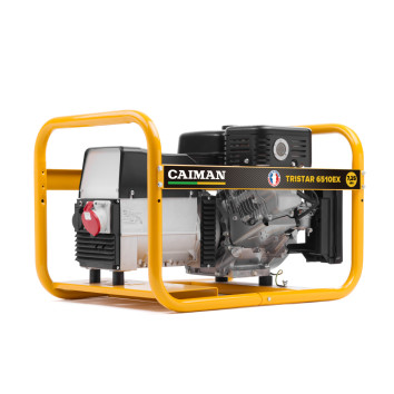 Бензогенератор Caiman Tristar 6510EX, двигатель Caiman EX 40