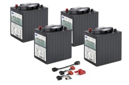 Комплект аккумуляторных батарей Karcher 24В/180Ач необслуживаемые 4штх6В + кабели  4.035-387.0
