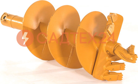 Шнек для гидровращателя Delta SA4 (кат.I-II), D-400, L-1200, H-d65, 47 кг