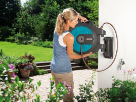 Катушка для шлангов настенная автоматическая 25 GARDENA 08023-20.000.00