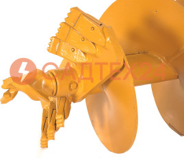 Шнек для гидровращателя Delta SA4 (кат.I-II), D-450, L-1200, H-d65, 55,5 кг