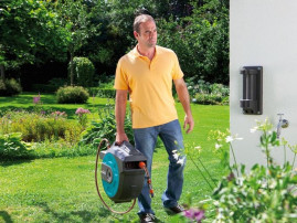 Катушка для шлангов настенная автоматическая 35 GARDENA 08024-20.000.00