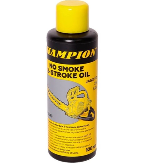 Масло для 2-тактных двигателей полусинтетическое CHAMPION JASO FD 0,1 л