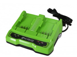 Зарядное устройство для 2-х аккумуляторов Greenworks Арт. 2931907, 24V