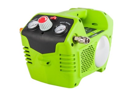 Компрессор аккумуляторный Greenworks Арт. 4100302, 24V, без АКБ и ЗУ