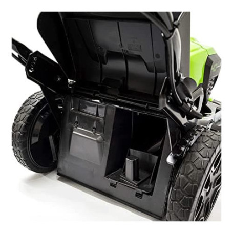 Газонокосилка аккумуляторная Greenworks GD40LM46SP, 40V, 46см, самоходная, бесщеточная, c 1хАКБ 8 Ач и ЗУ