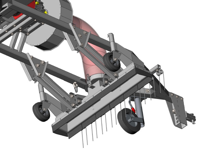 Пылесос садовый прицепной Zimani GVCT1000 (Россия)