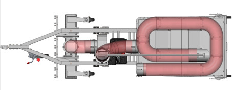 Пылесос садовый прицепной Zimani GVCT1000 (Россия)