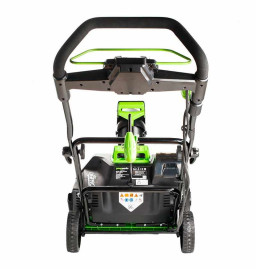 Снегоуборщик аккумуляторный Greenworks 80V 51 см, бесщеточный с АКБ 2А/ч и ЗУ