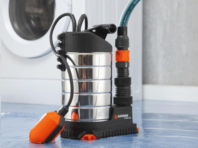 Насос дренажный для чистой воды GARDENA 21000 Inox Premium 01787