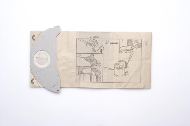 Фильтр-мешки бумажные для серии SE (уп 5шт) + микрофильтр 1шт Karcher 6.904-143.0