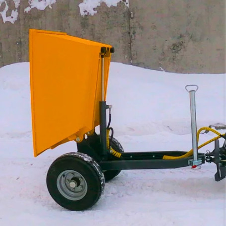 Прицеп самосвальный на фаркоп Baumech 700 кг