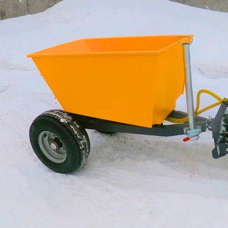 Прицеп самосвальный на фаркоп Baumech 700 кг